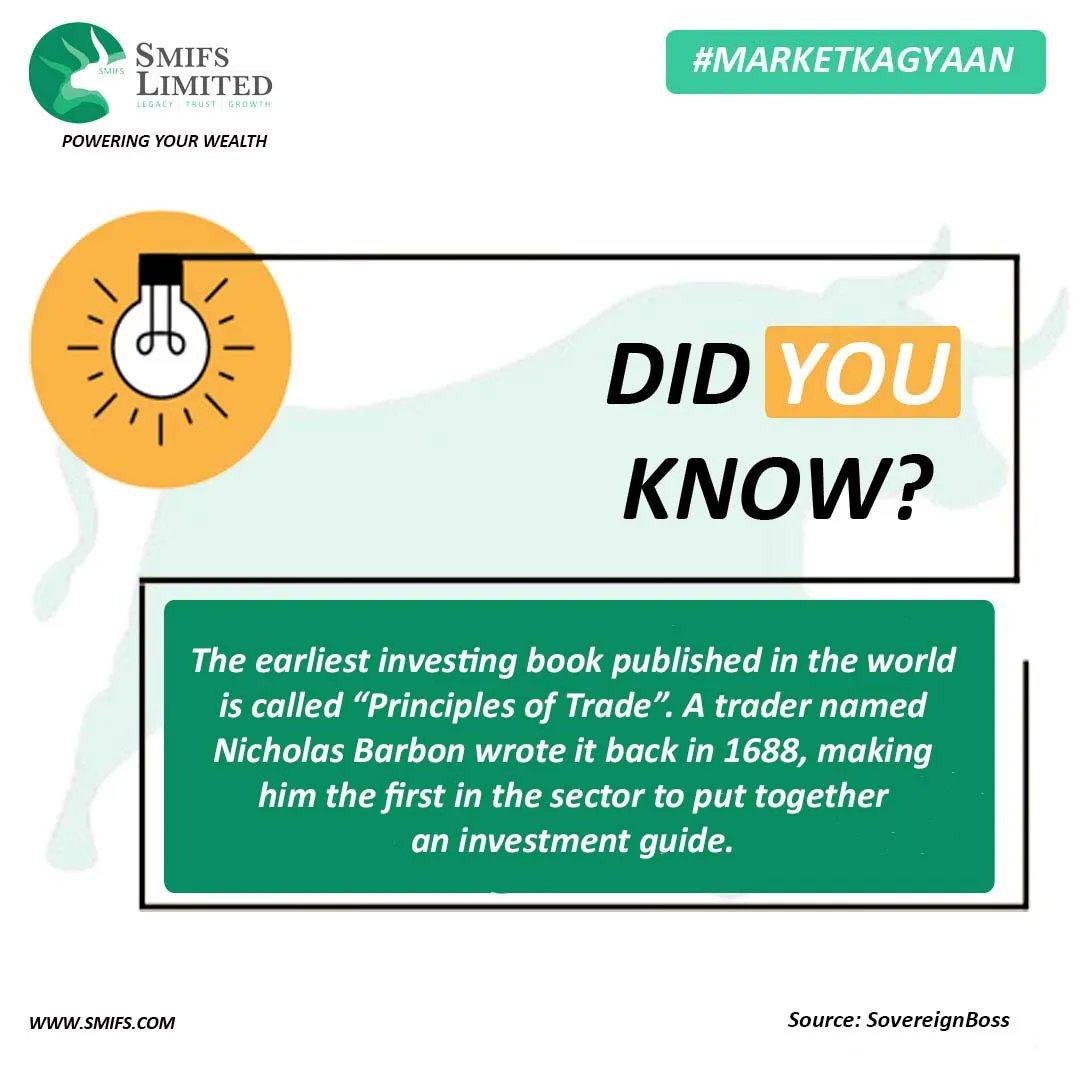 Did You Know?

#investmentbooks #investment #investmentprinciples #sharemarket #sensex #nifty