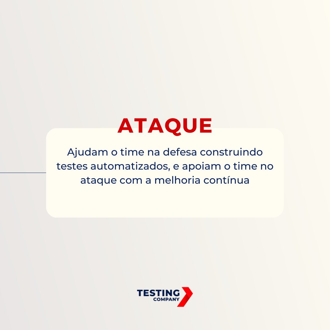 testingcompany's tweet image. Hoje é dia de jogão do nosso Brasil, e a gente quer saber:

Quem seria você no futebol da TC? 🚀🚀

Arrasta para o lado, confere e conta pra gente nos comentários! 🇧🇷🇧🇷

#copadomundo #futebol #qualidadedesoftware #brasil #copa