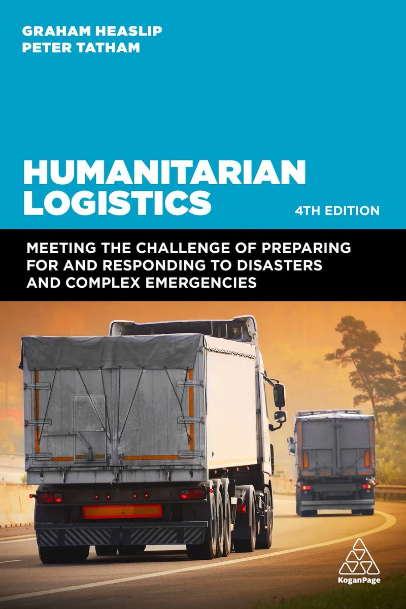 ciltuk's tweet photo. Humanitarian Logistics

Gain insights into the emerging challenges faced by humanitarian logistics practitioners with suggestions for best practice from world-leading experts and academics with this new edition.

Out now: https://t.co/j2zRrRkZGG https://t.co/8v66FlCLPJ
