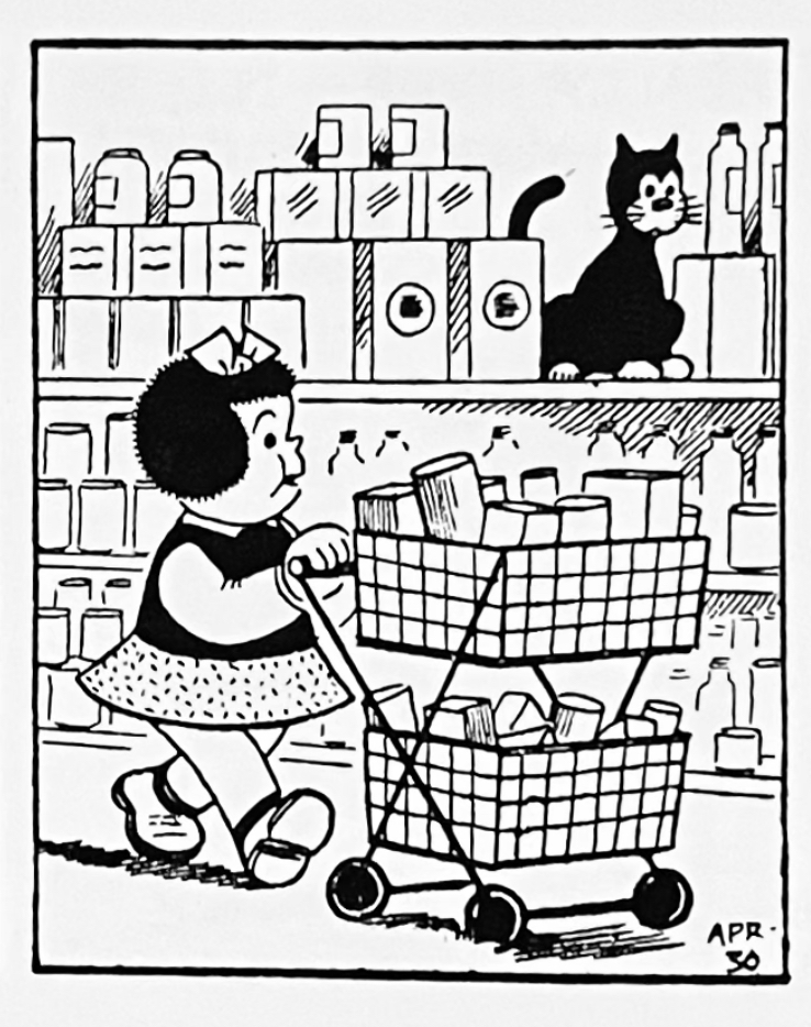 Nancy Comics by Ernie Bushmiller tweet media