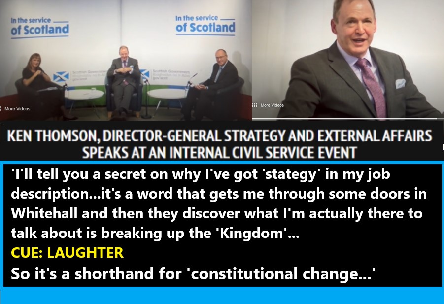 PantoPolitics22's tweet photo. @AgentP22 🏴GET a JOB with SCOTtiSH 'Government'
🇬🇧AIM: Assist👉 Sturgeon, Robertson & SNP 2 'Break up the KINGDOM
🪙BENEFItS: £130/135k SALARY
🤯BUILD-UP a civil service pension worth £1,477,000 = annual payment of £75,000+ a year from 65th BDay #THISisScotland #ItsJustNotFair https://t.co/4xHWnBshF6
