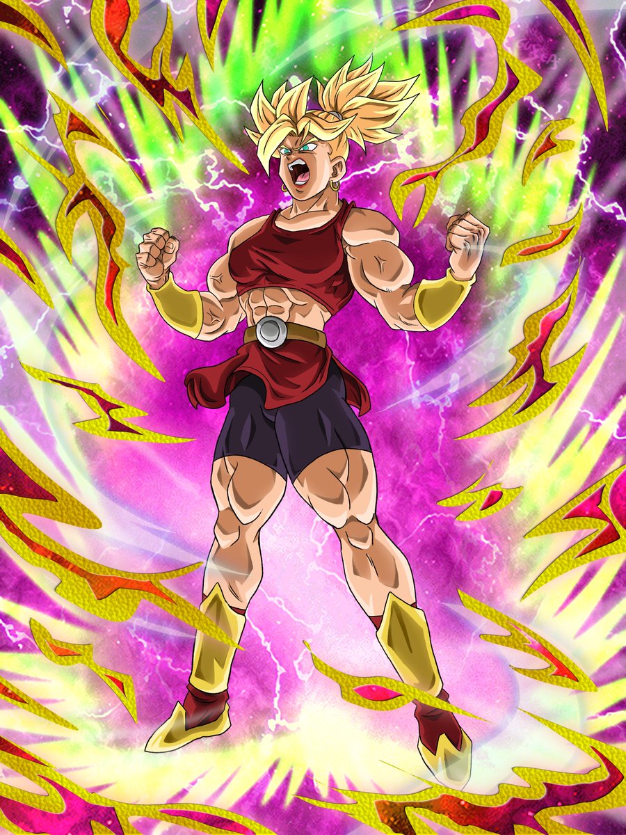 Leona Heidern on Twitter: "RT @gusceps: Dokkan Festival Super Saiyan Kale! Wanted to try