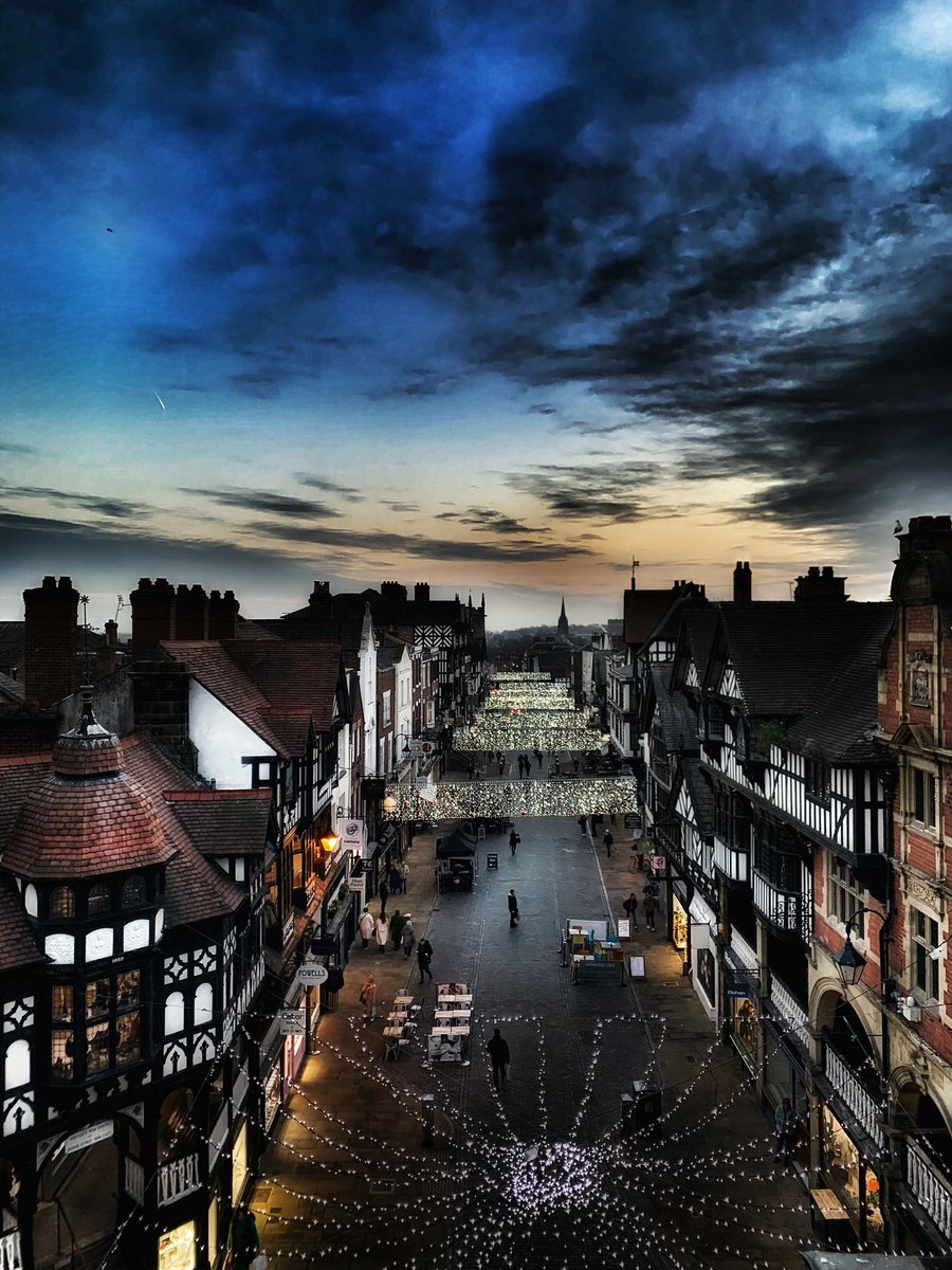 #Chester from the rooftops.