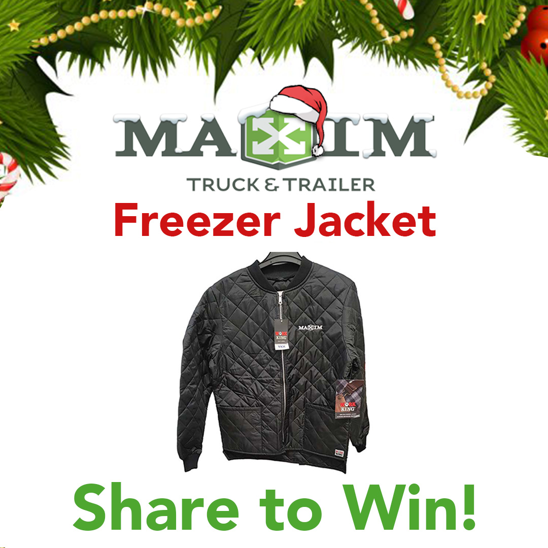 On the second day of Christmas, Maxim gave to me... a Freezer Jacket!

Congrats to Maxine McLeod for winning the set of Booster Cables! Check your messages for details on claiming your prize.

Today's prize is a Maxim Freezer Jacket. Follow us and retweet this post to win!
