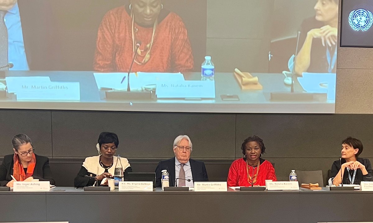 This week, I joined a global appeal to meet growing humanitarian needs.

My message: As humanitarian crises and food insecurity escalate worldwide, women and girls pay an unacceptable price. We need to do more to protect their health, well-being and rights.

#InvestInHumanity