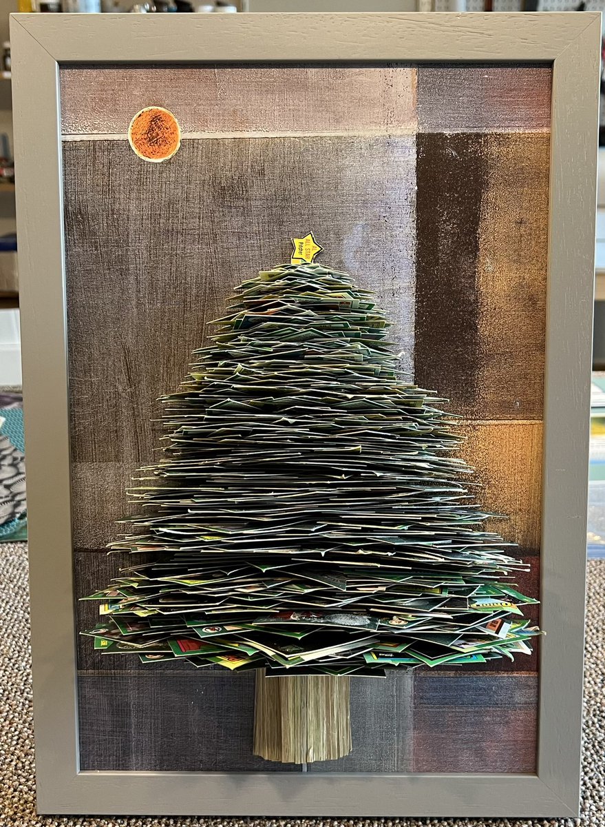 1brightman1's tweet photo. Answered a local call for unconventional Christmas trees. Mine, of course, is baseball cards.

A (Vida) Blue Christmas
Steve Brightman
2022 https://t.co/L9EASm6pgN