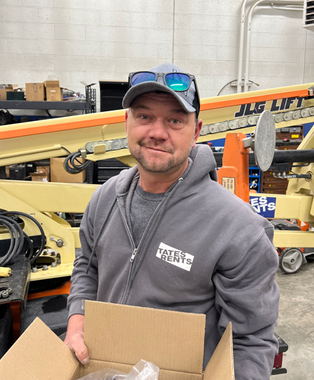 Why is Tates Rents so successful? Because we have the hardest working employees around! Employee of the Month Kelly in our Nampa location is a perfect example of that and brought a lot of equipment knowledge to the job. Stop in and meet him!  
2803 - 12th Ave, Nampa, ID  83686