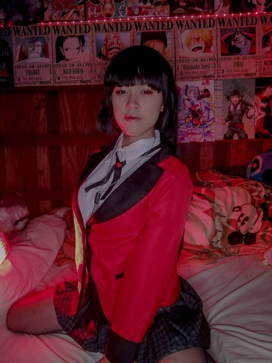 saki_Ai0's tweet photo. "ℑ 𝔠𝔞𝔫'𝔱 𝔭𝔞𝔶 𝔶𝔬𝔲 20 𝔪𝔦𝔩𝔩𝔦𝔬𝔫 𝔶𝔞𝔫."💰🃏🎰

ℭ𝔥𝔞𝔯𝔞𝔠𝔱𝔢𝔯 ::𝔧𝔞𝔟𝔞𝔪𝔦 𝔶𝔲𝔪𝔢𝔨𝔬
𝔉𝔯𝔬𝔪::𝔎𝔞𝔨𝔢𝔤𝔲𝔯𝔲𝔦 - ℭ𝔬𝔪𝔭𝔲𝔩𝔰𝔦𝔳𝔢 𝔊𝔞𝔪𝔟𝔩𝔢𝔯
#yumekocosplay #โคตรเซียนโรงเรียนพนัน https://t.co/yqJ1GK7iCx