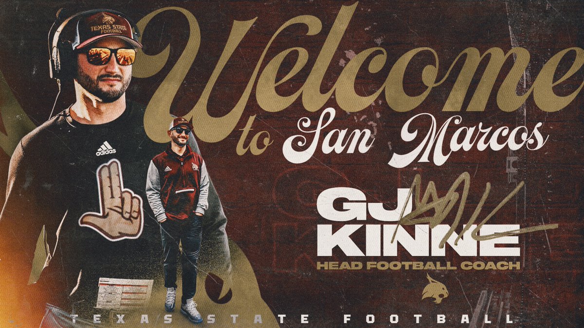 𝐍𝐞𝐰 𝐂𝐡𝐚𝐩𝐭𝐞𝐫 𝐨𝐟 𝐁𝐨𝐛𝐜𝐚𝐭 𝐅𝐨𝐨𝐭𝐛𝐚𝐥𝐥

Welcome to our new head coach, <a href="/GJKinne/">GJ Kinne</a> 

#EatEmUp