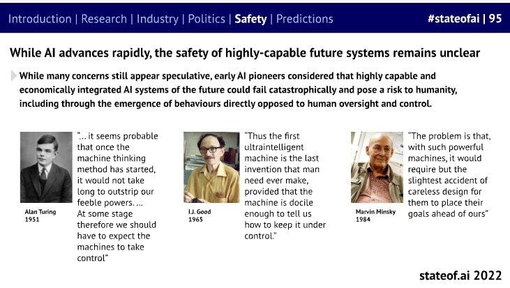Exciting. Terrifying.. can't decide. I think it's both. Remember when we all rewatched Contagion in 2020? Might be time to break out the Terminator 2 DVD. stateof.ai