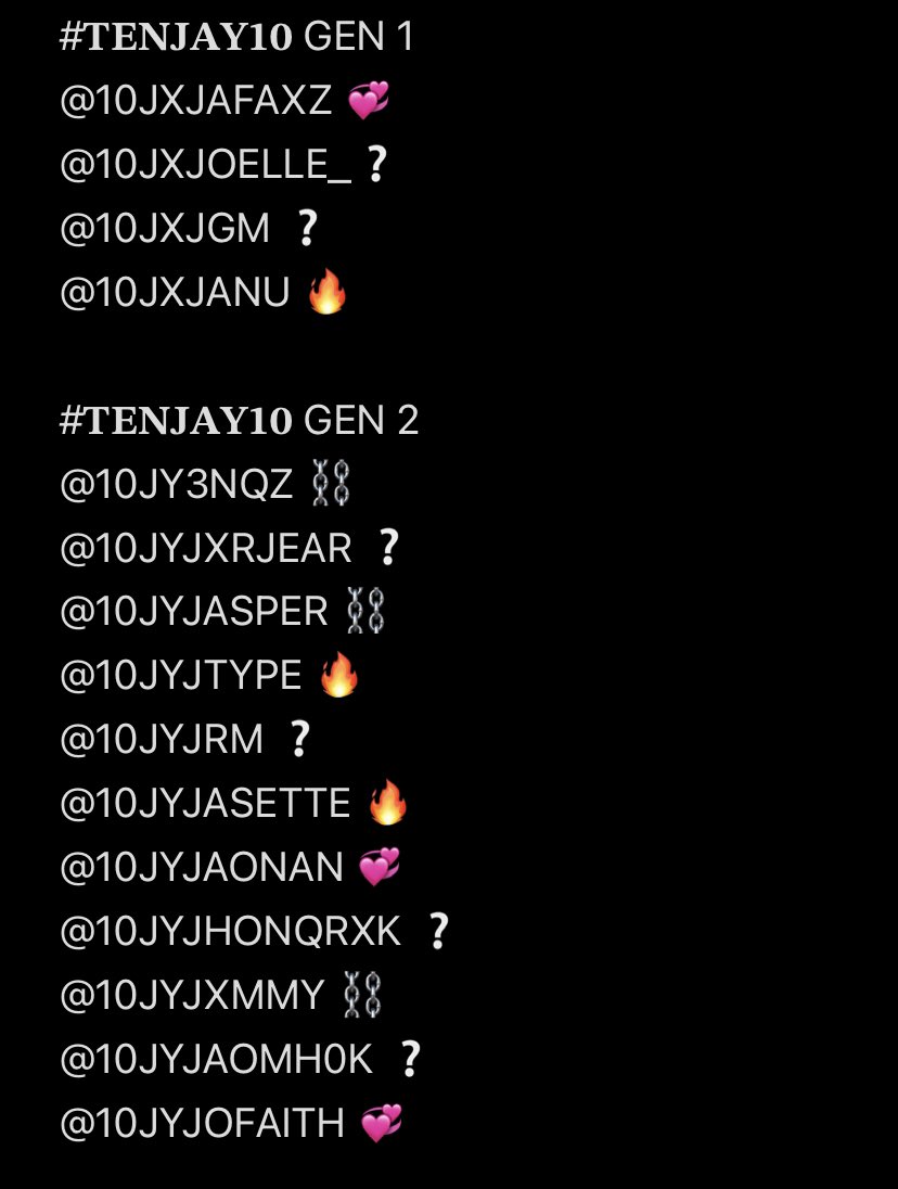 TENJAY10 tweet media