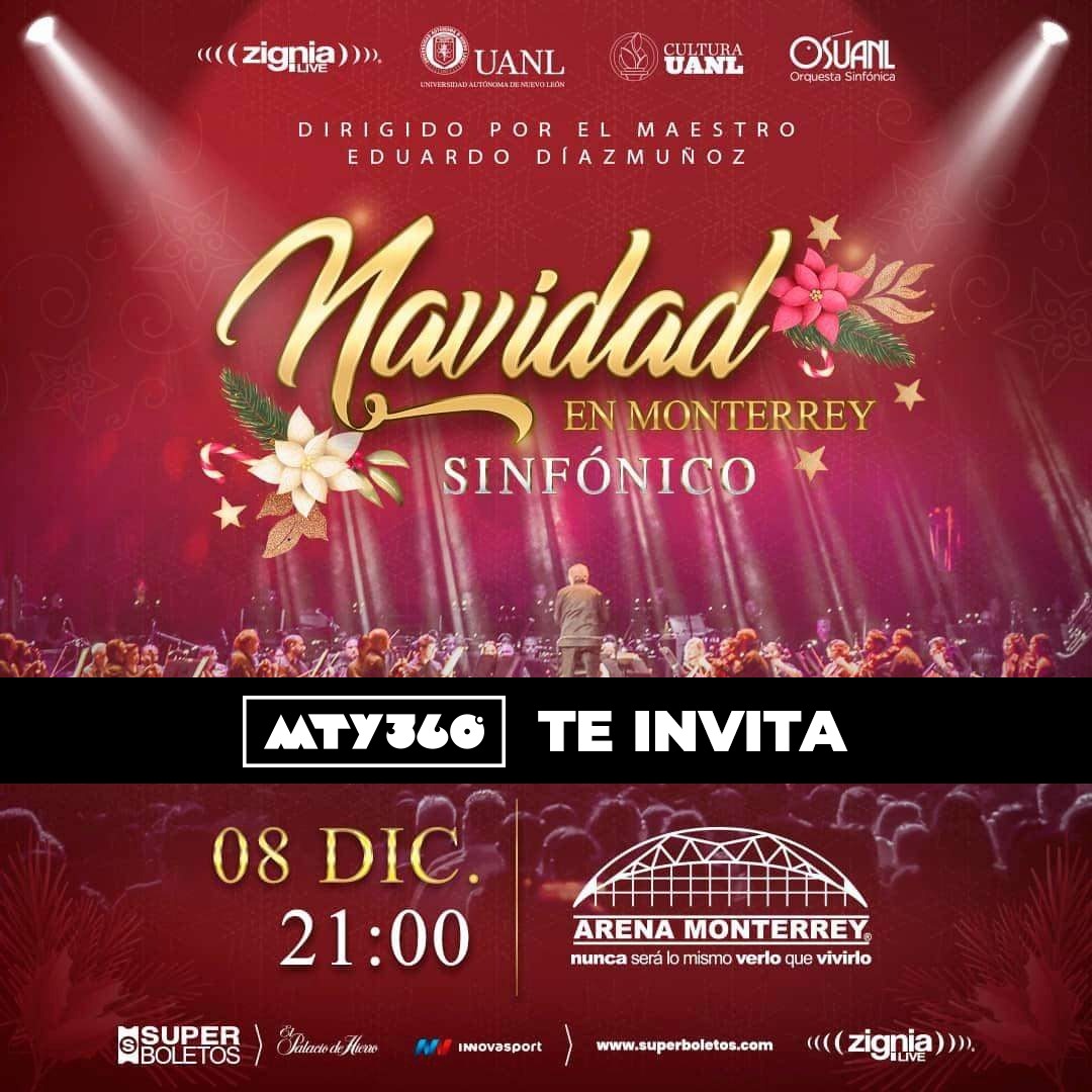 mty_360's tweet photo. 🎄 G I V E A W A Y 🎄

🎉 Vive la magia de una Navidad Sinfónica en la @ArenaMtyOficial 📯🎶

Para ganar tu pase doble sólo:
1️⃣ RT + FOLLOW 
2️⃣ Sígue a @mty_360 y @MrAllAccessMX ✅️
3️⃣ Cuéntanos con quién irás al concierto 🫂 https://t.co/HfKGwMQFFB