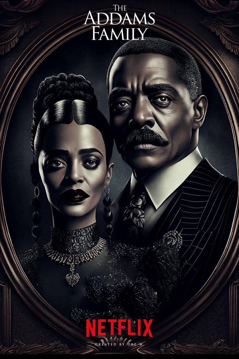 odaradeverdade's tweet photo. A Família Addams reimaginada pelo artista Desmond Wilson ✨ #familiaaddams #AddamsFamily https://t.co/sa33tIC2Ja