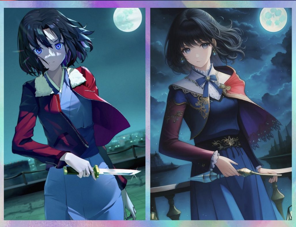 🔪: Yo hello?? The drip is immense