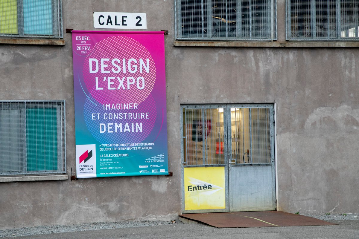 #DesignLexpo - Hier se tenait le vernissage de Design L'Expo 2022, une sélection de 17 projets de fin d'études exposés à La Cale 2 Créateurs dès demain et jusqu'au 26 février 2023 ! Cette expo reflète la démarche de la future génération de #designers  lecolededesign.com/actualites/des…