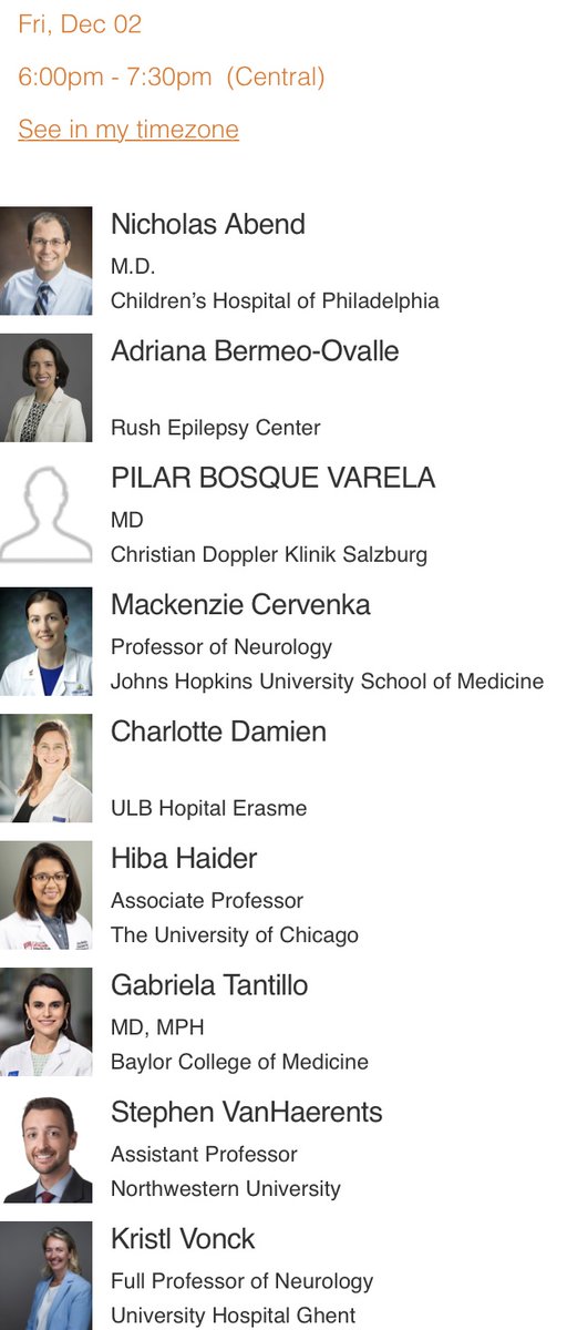 drhibahaider's tweet photo. Looking forward to our SIG | Critical Care Epilepsy: Status Epilepticus Management — Beyond Anti-seizure Medications &amp; Anesthetics
https://t.co/J6GUEXRTJ6 #AES2022 https://t.co/FbsYBmph9O