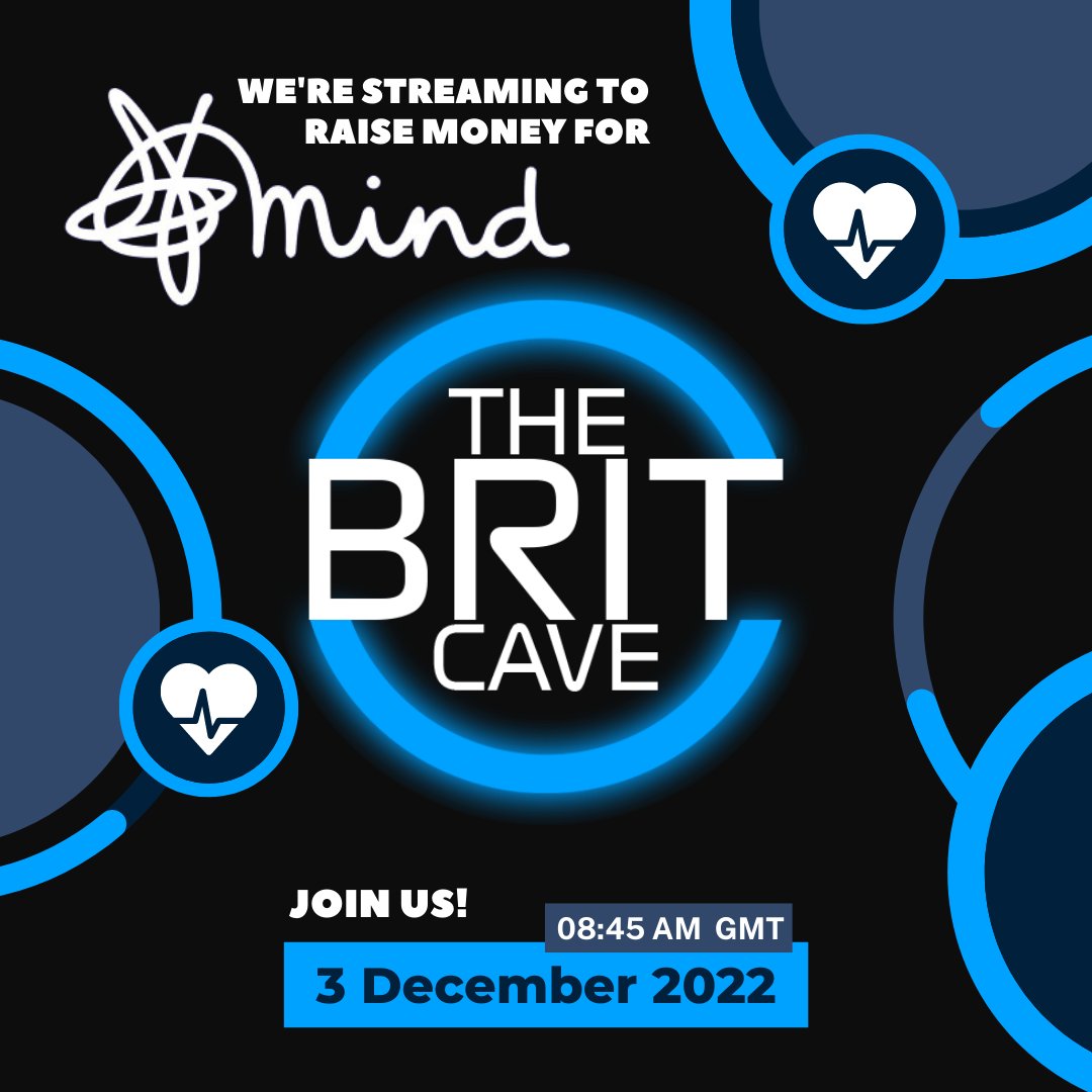 KLongthorp's tweet photo. Come join us tomorrow when @TBritcave will be doing a 15 hour (and 15 minute for some reason) stream to raise money for @MindCharity. #StreamForMind
https://t.co/Va10T6D7oR https://t.co/KR25agv8uI