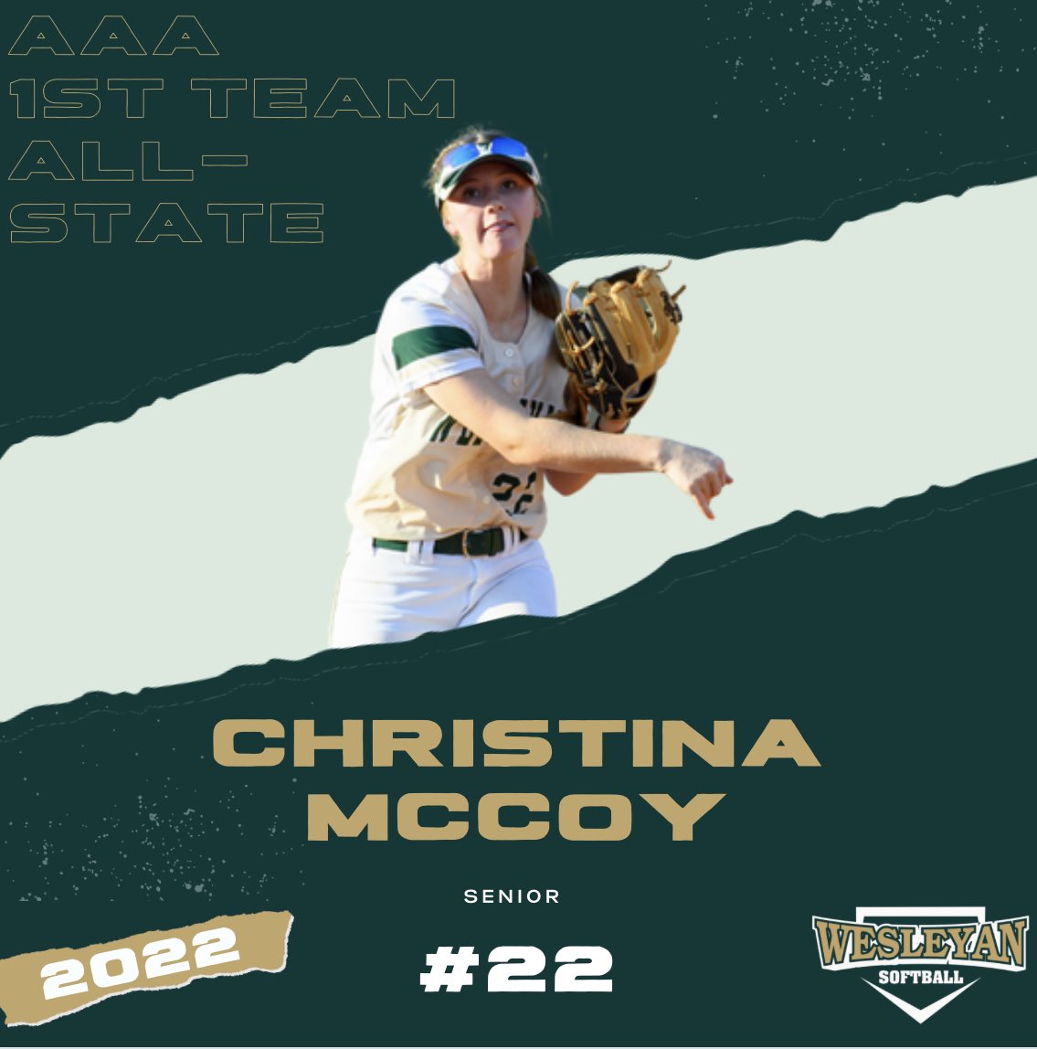 Congratulations to senior <a href="/chris_mccoy22/">christina mccoy</a> of her 1st Team All State selection! A great way to conclude a stellar career!
#OneBody