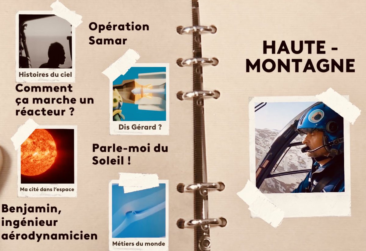 Maganach_Prod's tweet photo. #Carnetsdevol du 3/12 à 11h30 sur @F3Occitanie. Secours en #mer avec @Inafr_officiel, #sauvetage en #montagne avec @Forcesaeriennes de la @Gendarmerie 🚁, le #soleil avec @sly_planeto à la @CiteEspace, les #reacteurs avec @feldzer1 et le métier d’aérodynamicien avec Benjamin ! ✈️ https://t.co/Wtb0l1tjIw
