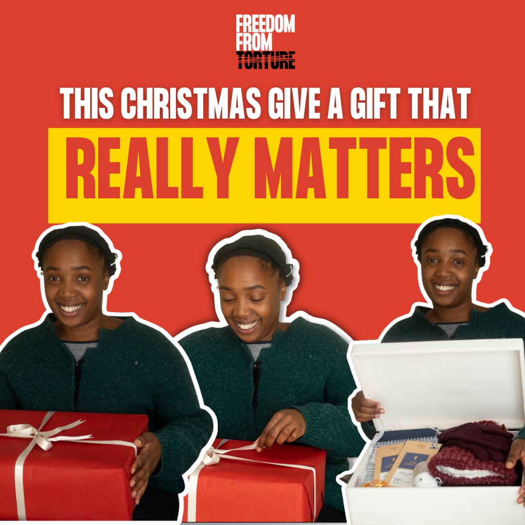 FreefromTorture's tweet photo. Christmas can be a difficult time for refugees in the UK.
But by giving a gift that really matters this year, you can make them feel welcome.
Here’s how 👇
THREAD
https://t.co/6lmXOuxCyd
1/ https://t.co/oFKnhFQdlV