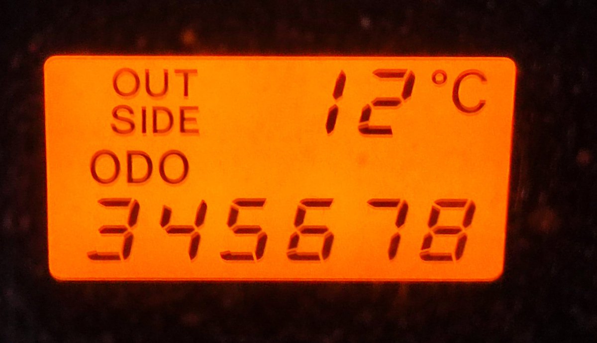 ¿Algún #matematico me ayuda?
¿Qué probabibilidad había de que esto pudiera suceder?
🤔😎

#justoatiempo #maths #probabilidad #matematicas #probability #odometer