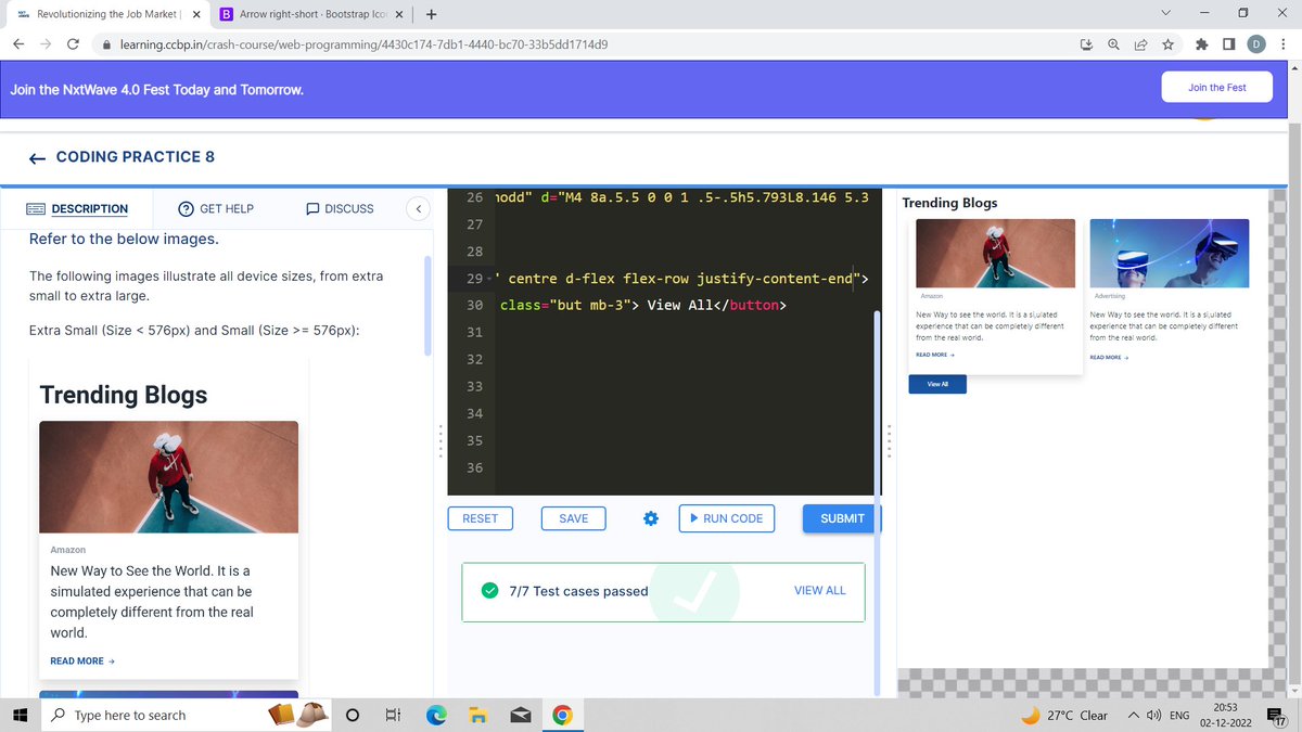 DumpalaTejesh's tweet photo. Hello #connections , practiced some sets
@nxtwave_tech #nxtwave #ccbpian #ccbp
#HTML5 #CSS #bootstrap #responsivewebdesign
#25day #30daysofcodechallenge
#fullstackdeveloper https://t.co/EKrjhuYffV