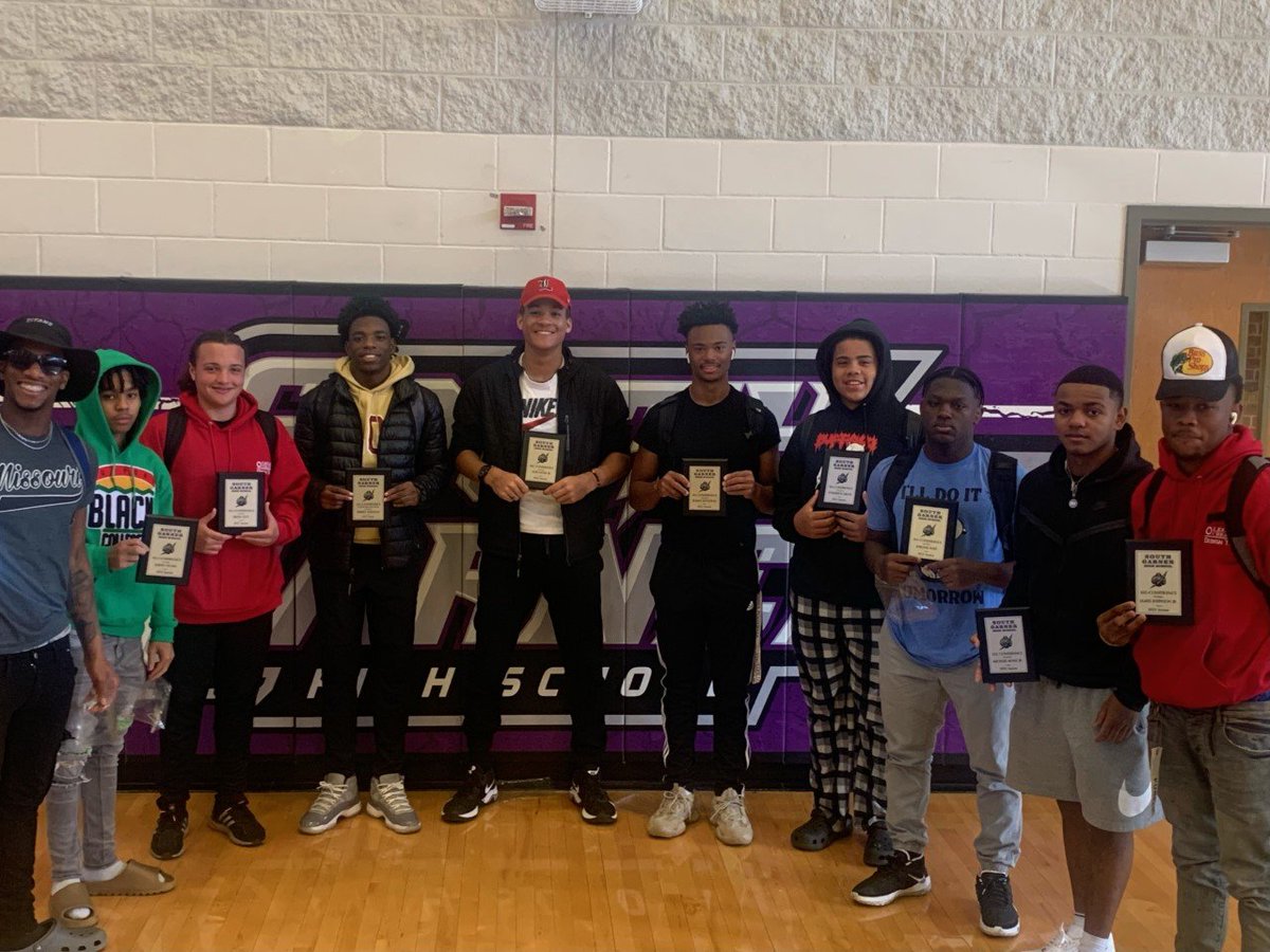 South Garner Football (@southgarnerfb) on Twitter photo Well EARNED by these Young Men. All of these Student-Athletes made ALL- CONFERENCE TEAM. Great Things are happening at <a href="/SouthGarnerFB/">South Garner Football</a> <a href="/SouthGarnerAD/">SGHS Athletics</a>.
#WeDaSOUTH Well EARNED by these Young Men. All of these Student-Athletes made ALL- CONFERENCE TEAM. Great Things are happening at <a href="/SouthGarnerFB/">South Garner Football</a> <a href="/SouthGarnerAD/">SGHS Athletics</a>.
#WeDaSOUTH
