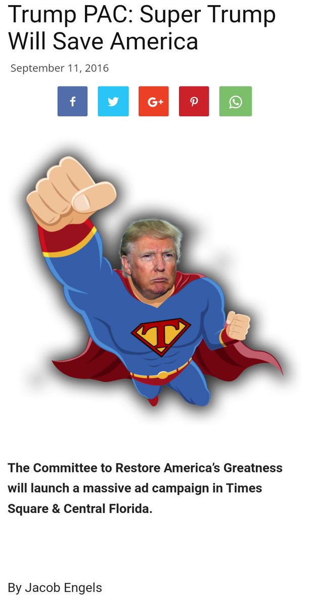 RogerWants's tweet photo. Now let's move on to September 11th 2016 #JacobEngels #EastOrlandoPost publishes an article about the  #SuperTrump billboards. 
On the day that everyone is remembering Sept11 and the attack on The Twin Towers Jacob Engels " independent intrepid reporter" writes about billboards https://t.co/ZTXng1pdmr