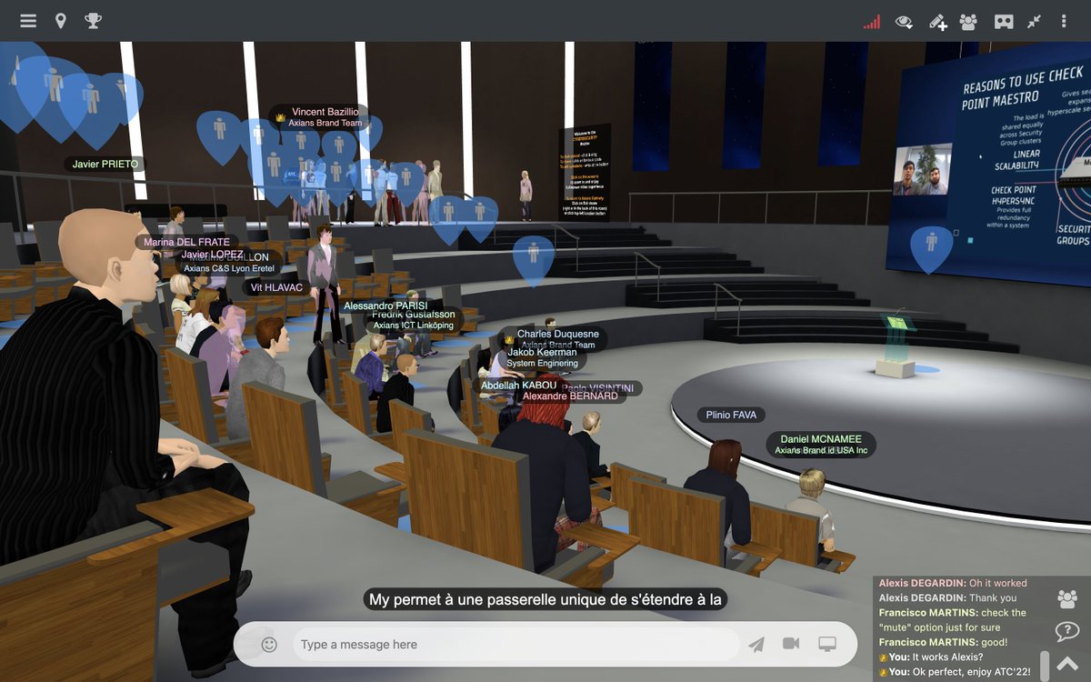 AxiansGlobal's tweet image. #InternalEvent | The Axians Technical Conference wrapped up with 2 eventful #Tech4Tech afternoons on 29 &amp;amp; 30 Nov! 💻

We sincerely thank all 1000+ attendees, 90+ speakers and all Axians ambassadors for making #ATC22 a success!

📸 First glimpses here... recap movie coming soon!