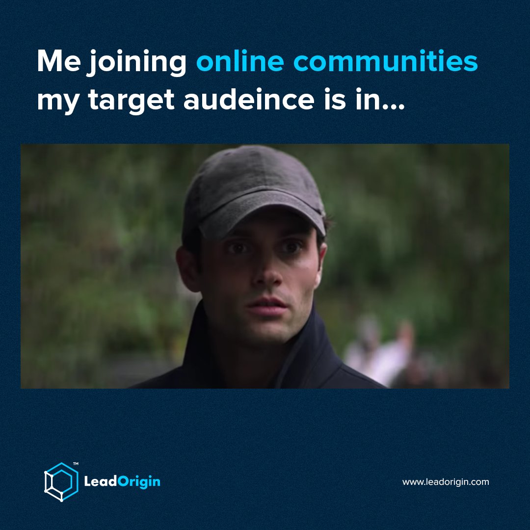 leadorigincom's tweet photo. Audience target locked.
Check out the link in our bio for a free consultation!
https://t.co/LRjieLOfgh
#brandmarketing #marketingagency #marketingmemes #meme #YOUseason4 #leadorigin https://t.co/l3iV5Qdp6I