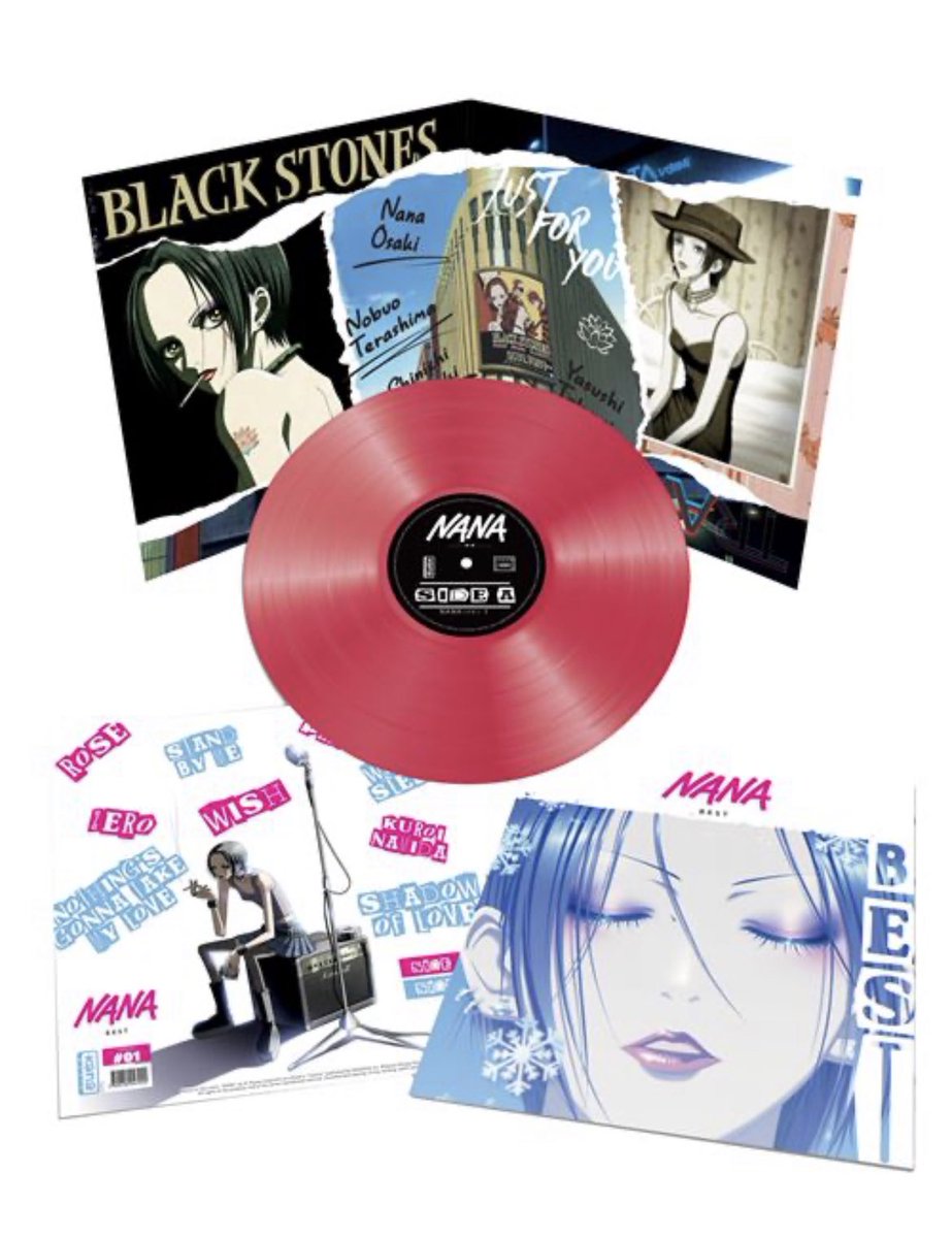 NANA Limited Edition Soundtrack Vinyls are available on a French website. 
Preorder is now open.