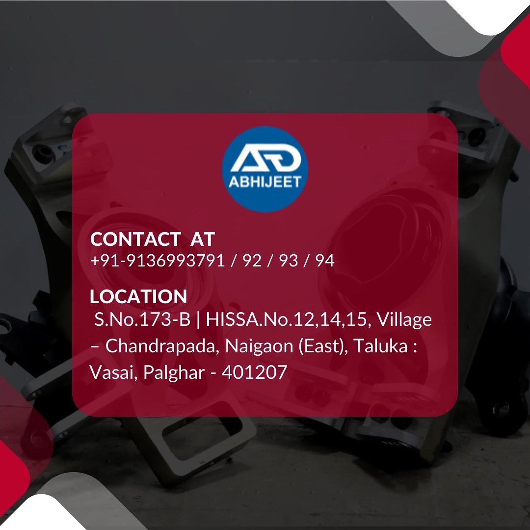 Team CFR is grateful to have   Abhijeet Dies &amp; Tools Pvt. Ltd. as our  Platinum sponsor for the season 2022-2023! ⚡

They backed us up by providing their CNC milling service to manufacture our wheel upright and hubs! 

Thank you, Abhijeet Dies &amp; Tools.
