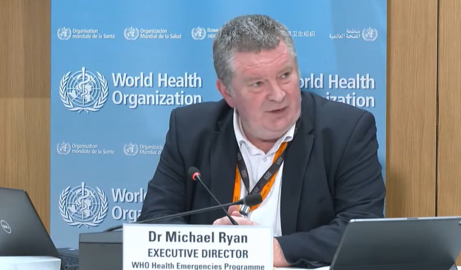 GHS's tweet photo. Regarding #Tigray. @DrMikeRyan said, "[the] peace process has not yet resulted in the kinds of full, unfettered access and in the massive scale of medical and health assistance that the people of Tigray need." #PeaceForHealth https://t.co/RQeUvb9oWU