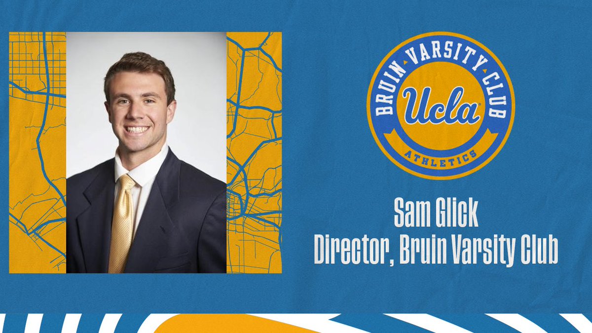 Please join us in welcoming Sam Glick as our new Director of the Bruin Varsity Club! Sam was a member of the <a href="/UCLABaseball/">UCLA Baseball</a> team and 2021 graduate!
#GoBruins | #BruinFamily