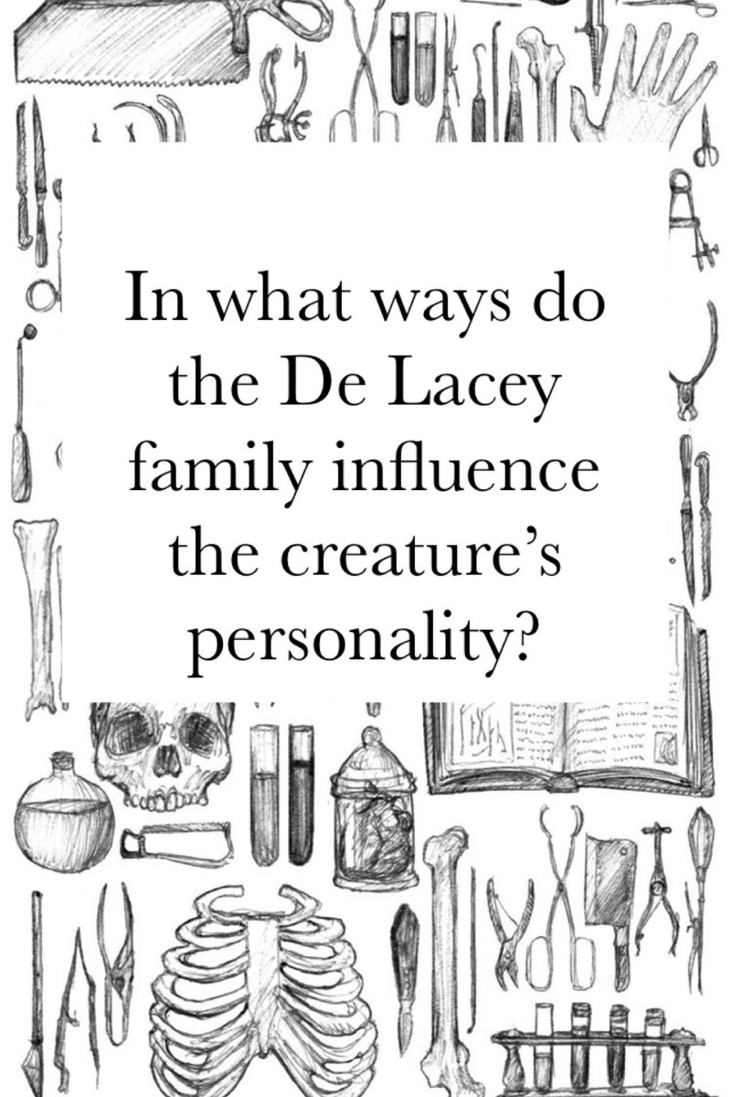 ClubAusten's tweet photo. Welcome! In this chapters we learn about the POV of the creature while he tells his story to Victor https://t.co/FW20itwgW8