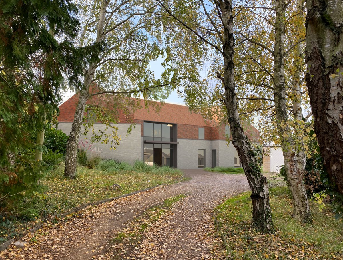 Planning submitted for a #sustainable dwelling in the Cambridgeshire countryside.