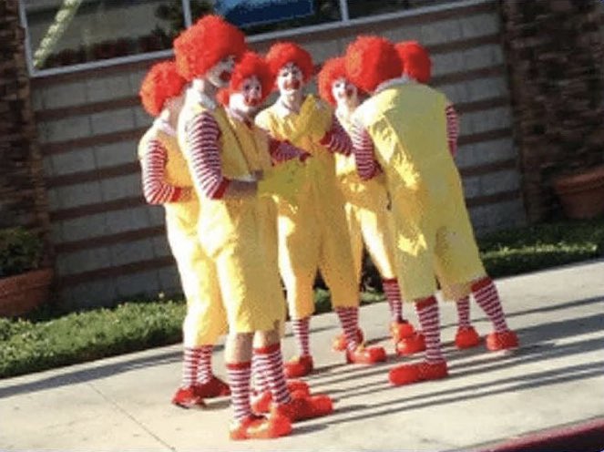 Me and my friends talking about a trip that will never happen