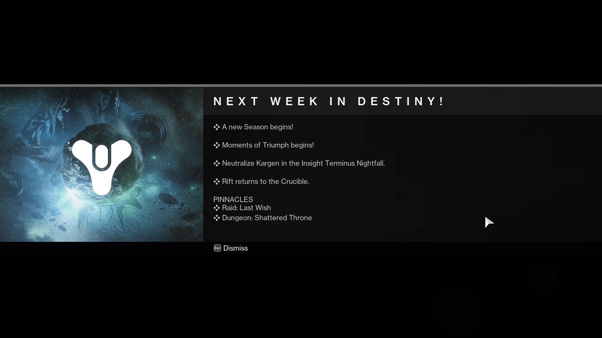 Destiny Bulletin tweet media