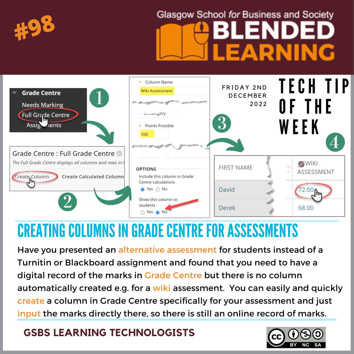 GSBS learntech (@gsbslearntech) on Twitter photo This week's <a href="/GCU_GSBS/">Glasgow Caledonian University GSBS</a> tech tip will hopefully come in handy over the marking period! #GSBSTTotW This week's <a href="/GCU_GSBS/">Glasgow Caledonian University GSBS</a> tech tip will hopefully come in handy over the marking period! #GSBSTTotW