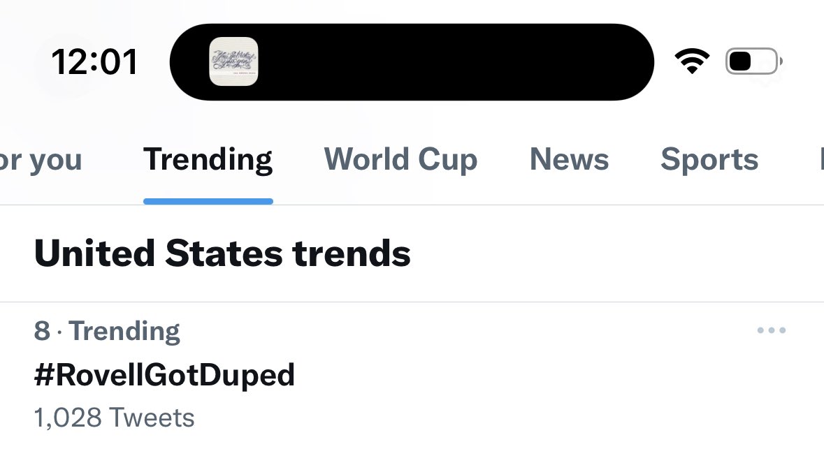 stoolpresidente's tweet image. Oh no!  It’s growing!  #rovellgotduped is now #8 worldwide trend.  This is getting dangerous.   If you see something say something!