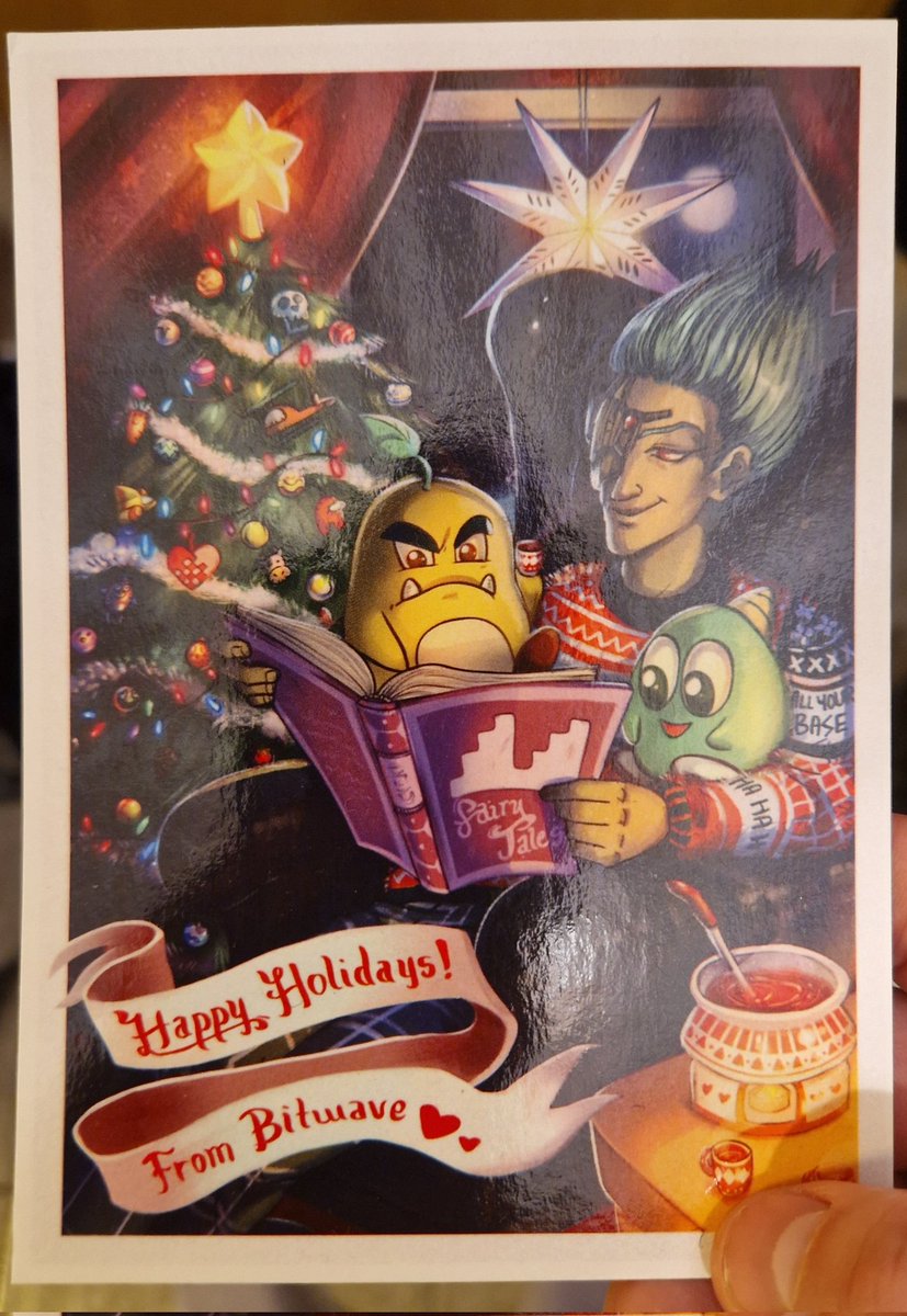 RobinStjernberg's tweet photo. Happy holidays to you too @bitwavegames ! https://t.co/YUBDcx0elb