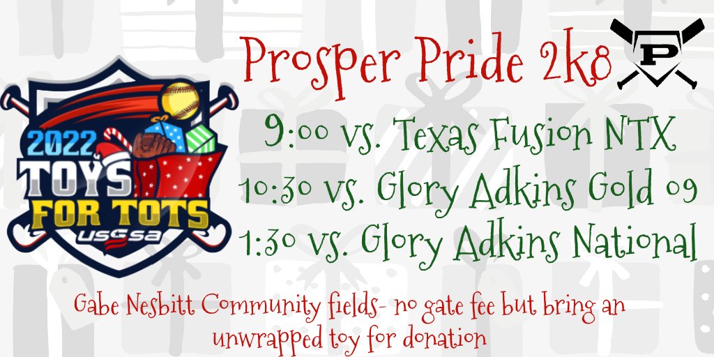 shelby_botts's tweet photo. Ready to hit the fields tomorrow with @ArredondoPride in the 2022 Toys for Tots Tournament. Bring an unwrapped toy for donation!  #softball #finishstrong #1percentbetter #toysfortots https://t.co/oD2us4GRbl