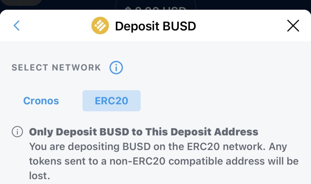 <a href="/cryptocom/">Crypto.com</a> Was there any announcement of you guys stopping BUSD deposits on BSC?