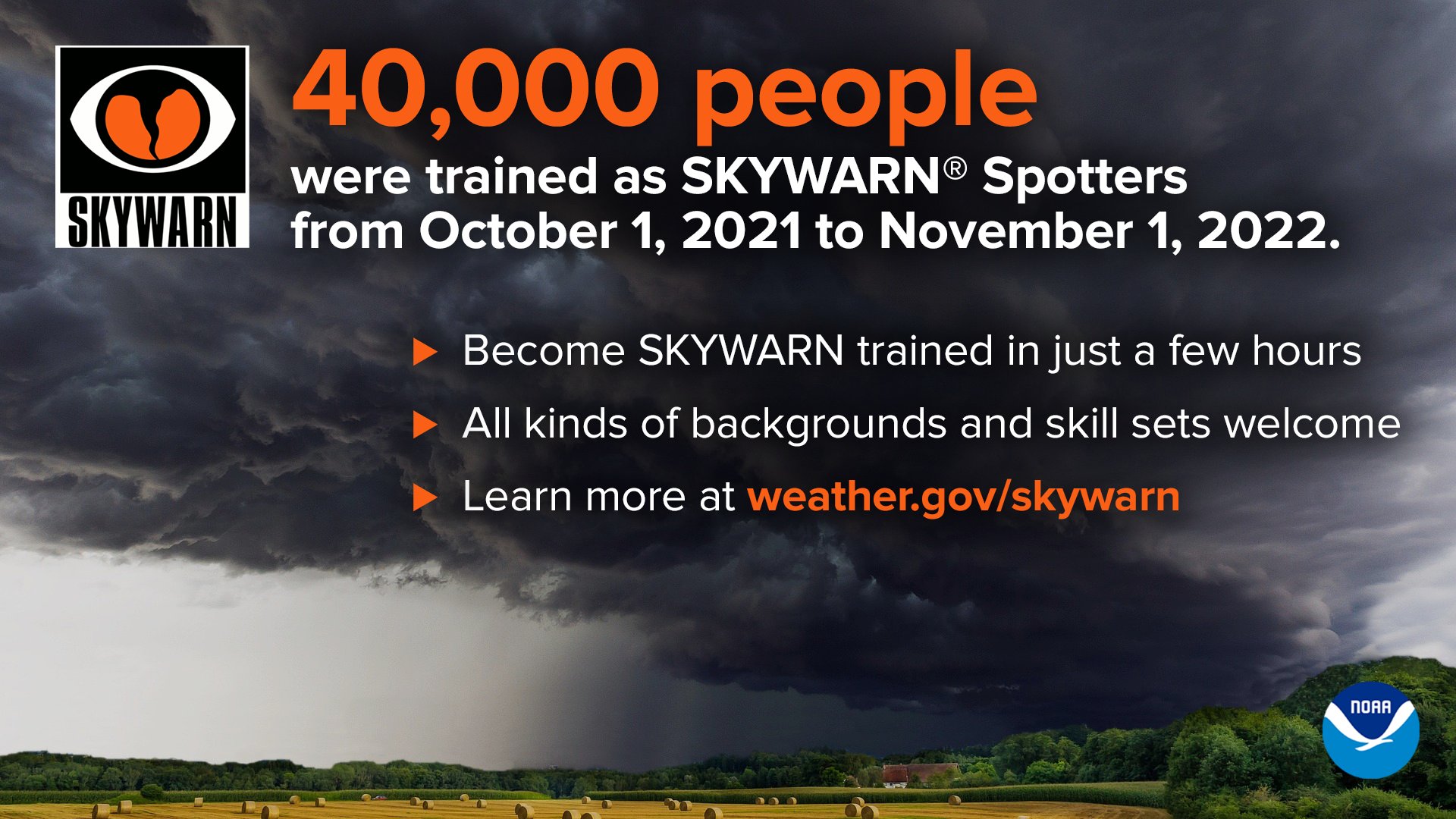 National Weather Service on Twitter "Skywarn Recognition Day was