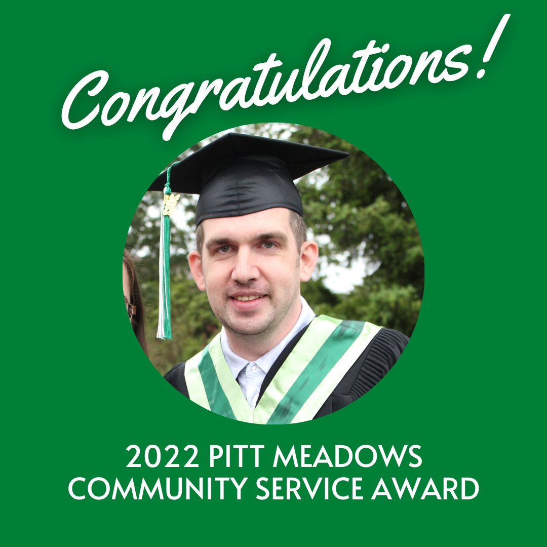 UFVContinuingEd's tweet photo. We are SO PROUD of our recent #ActivityAssistant graduate, Daniel for winning the 2022 Pitt Meadows Community Service award! @citypittmeadows
Daniel will be receiving his award tonight at this event: https://t.co/5gNve7pzD9 https://t.co/wJ3C4DUDqo