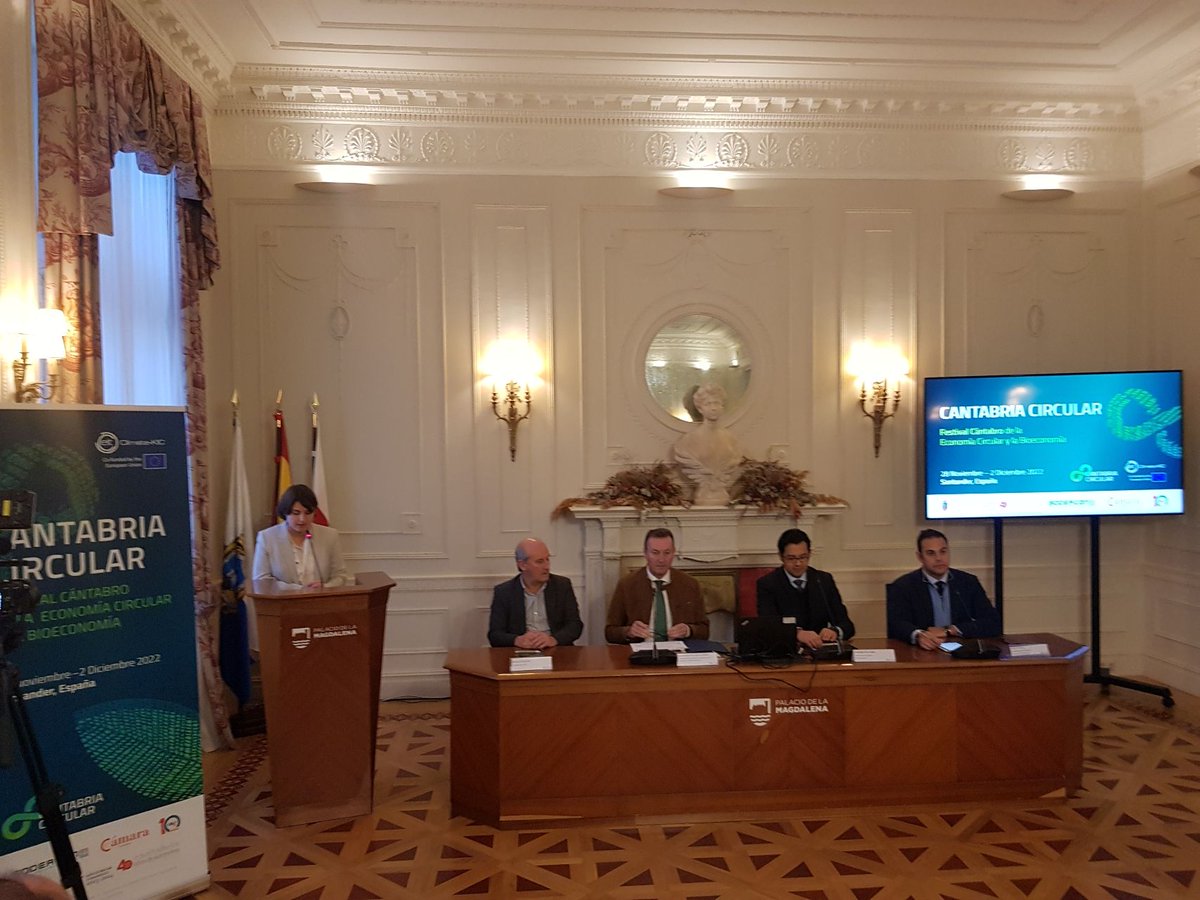 Hoy concluyó el Festival Cántabro de la #economiacircular🎉 y demostró el deseo de la región a trabajar por la necesidad de transformar hacia un modelo sostenible, que reúna actores a todos los niveles para apoyar el desarrollo de la estrategia circular de la región♻️
#Cantabria