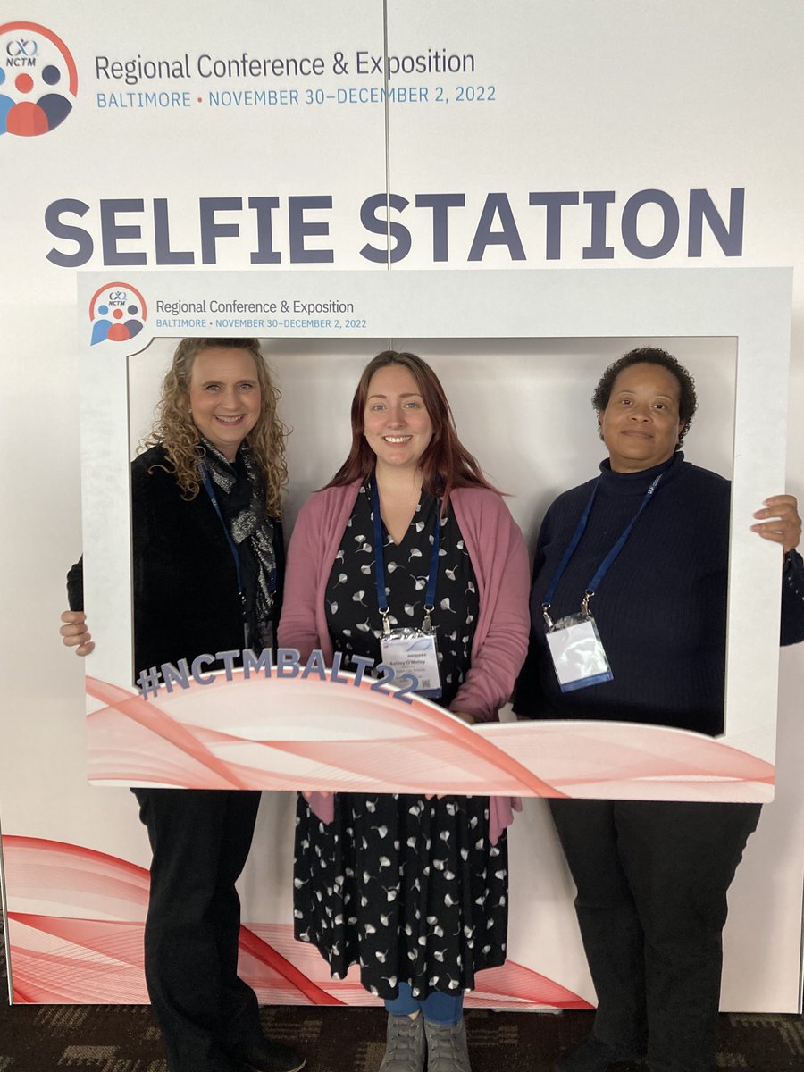 HCS_MathDept's tweet image. Our secondary math coaches and math specialist representing HCS at #NCTMBALT22 @HamptonCSchools