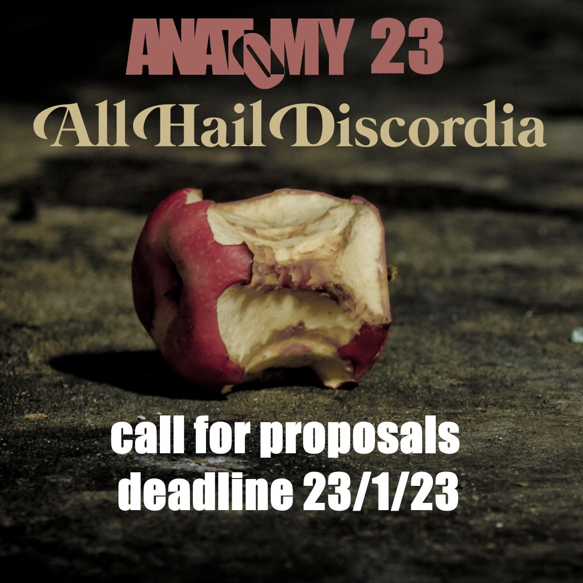 WE ARE BACK and looking for fearless proposals for art that can be presented in a room with an audience, lasting fifteen minutes or less, regardless of trend, style, medium or choice of golden apple. 

Info on the call-out + how to apply: anatomyarts.co.uk

#anatomyarts