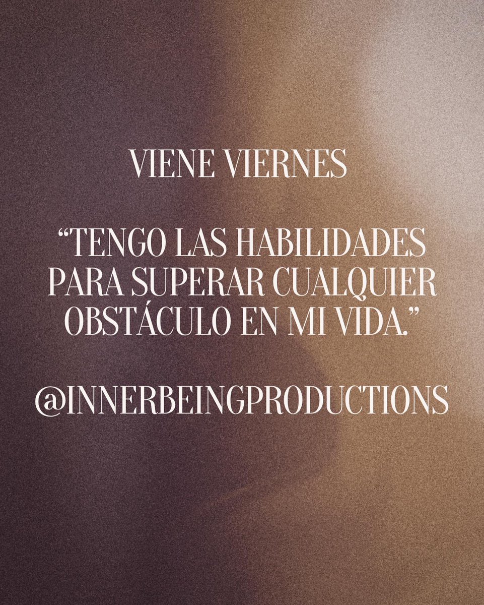 innerbeingprod's tweet photo. 💐FUTURE FRIDAY QUOTE 

The Guided Meditation For Overcoming Challenges will be released 12.04.22 for FREE on IBP YouTube Channel 

💐FRASE PARA VIENE VIERNES 

La Meditación Guiada Para Superar Los Obstáculos se lanzará el 04.12.22 GRATIS en el canal de YouTube de IBP https://t.co/pz7MUQvZVf
