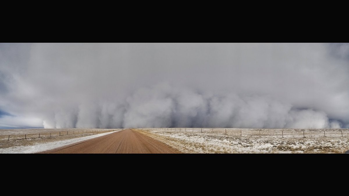 brendonme's tweet image. Snowsquall panorama #wywx